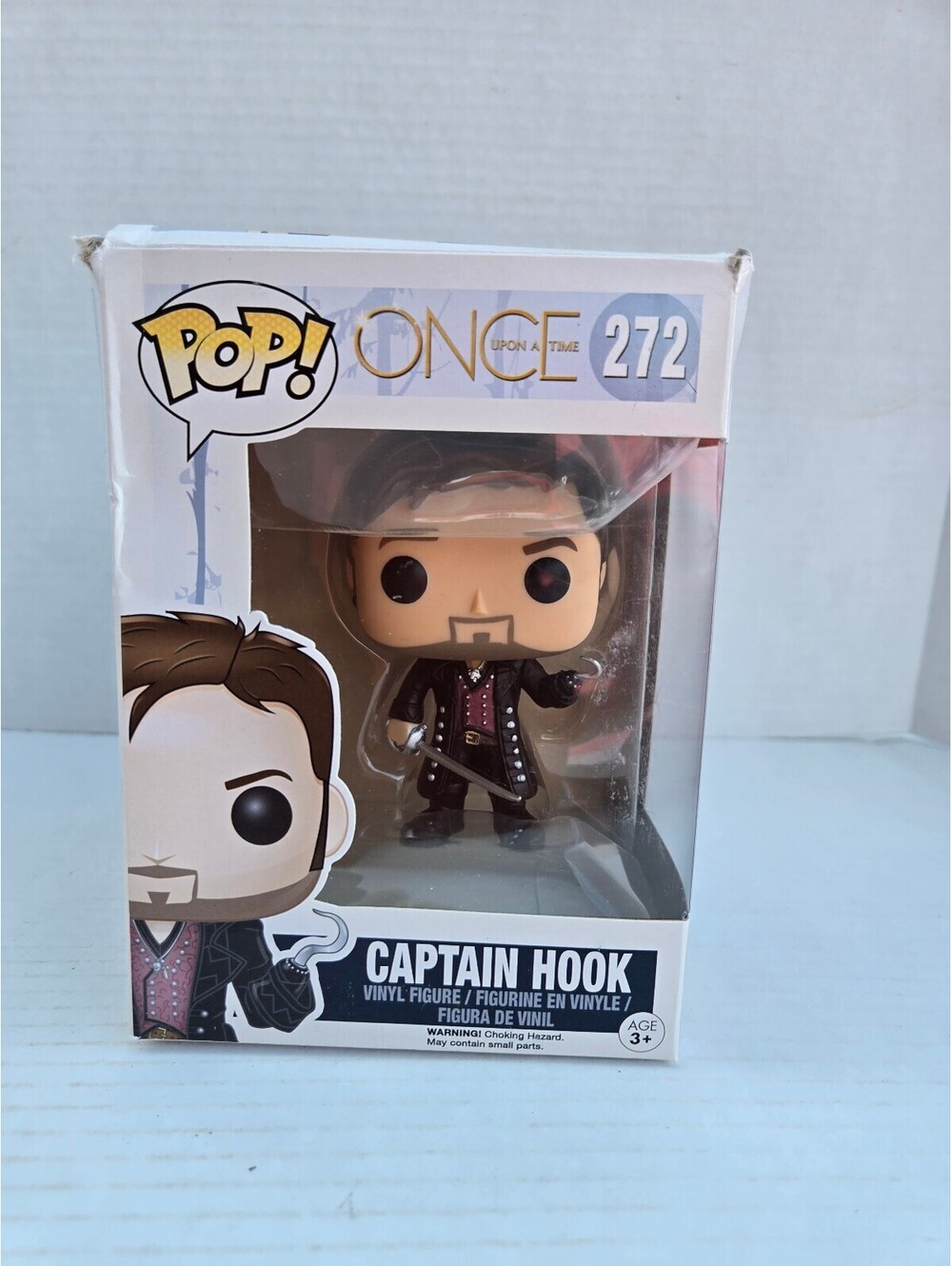 Funko Pop! Once Upon a Time Captain Hook Vinyl Figure #272 Collectible